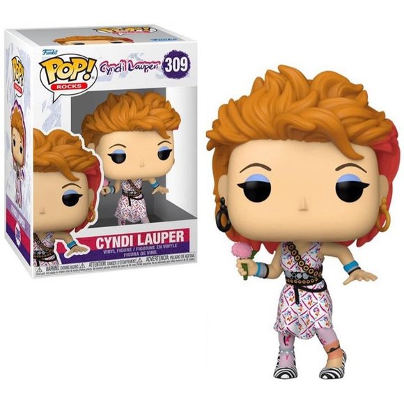 Funko Pop! Rocks Cyndi Lauper #309 - Picture 2 of 3